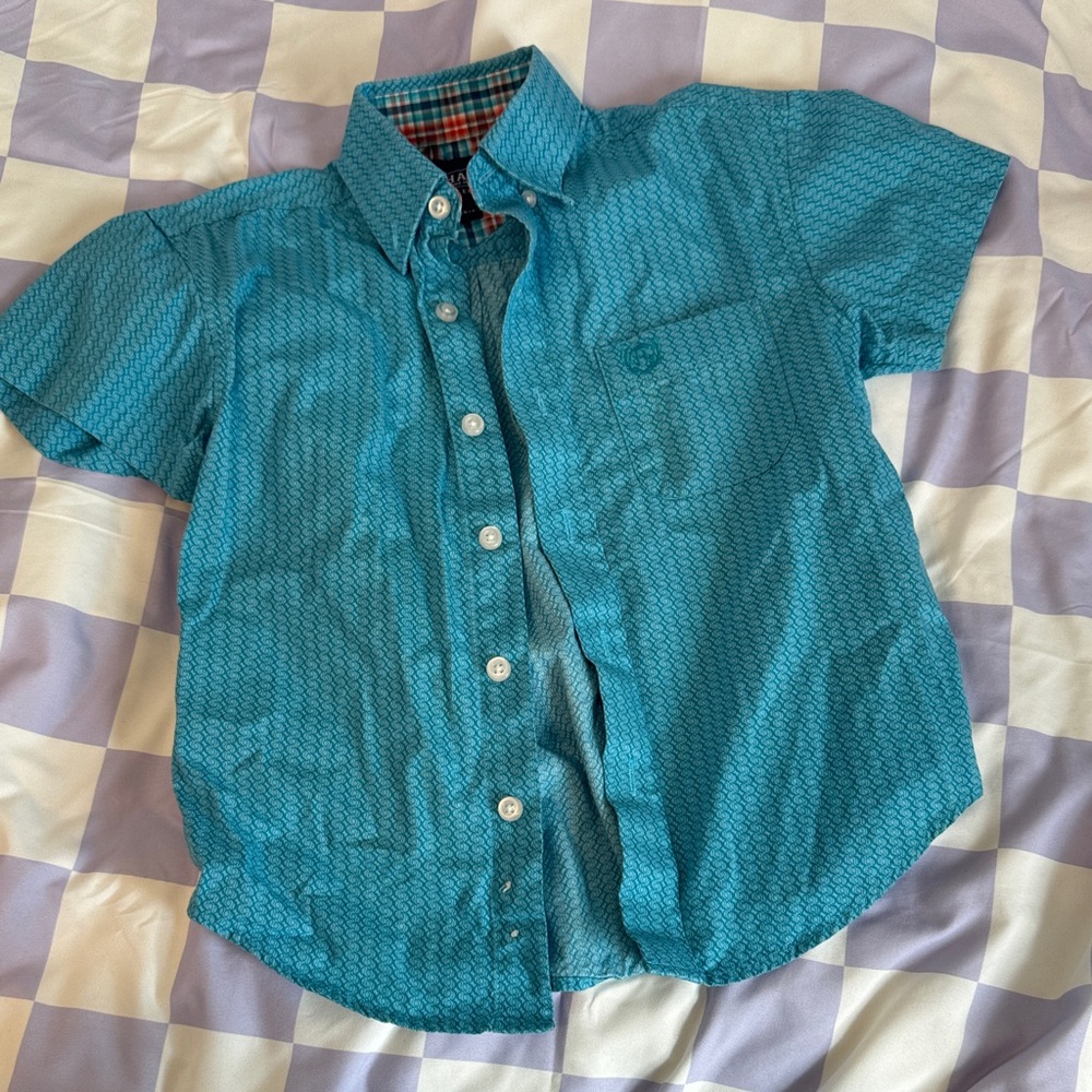 Panhandle Blue Short Sleeve Shirt
